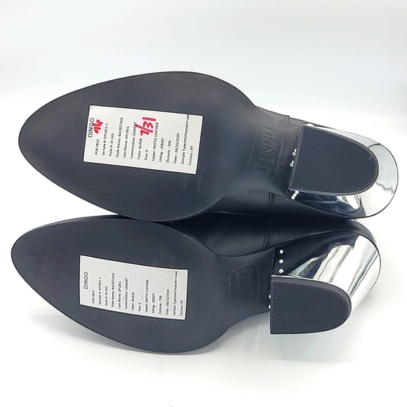 NWOB! Dingo Backstage Leather Western Ankle Boot Women Size 9 Samples Super Rare - Picture 10 of 10